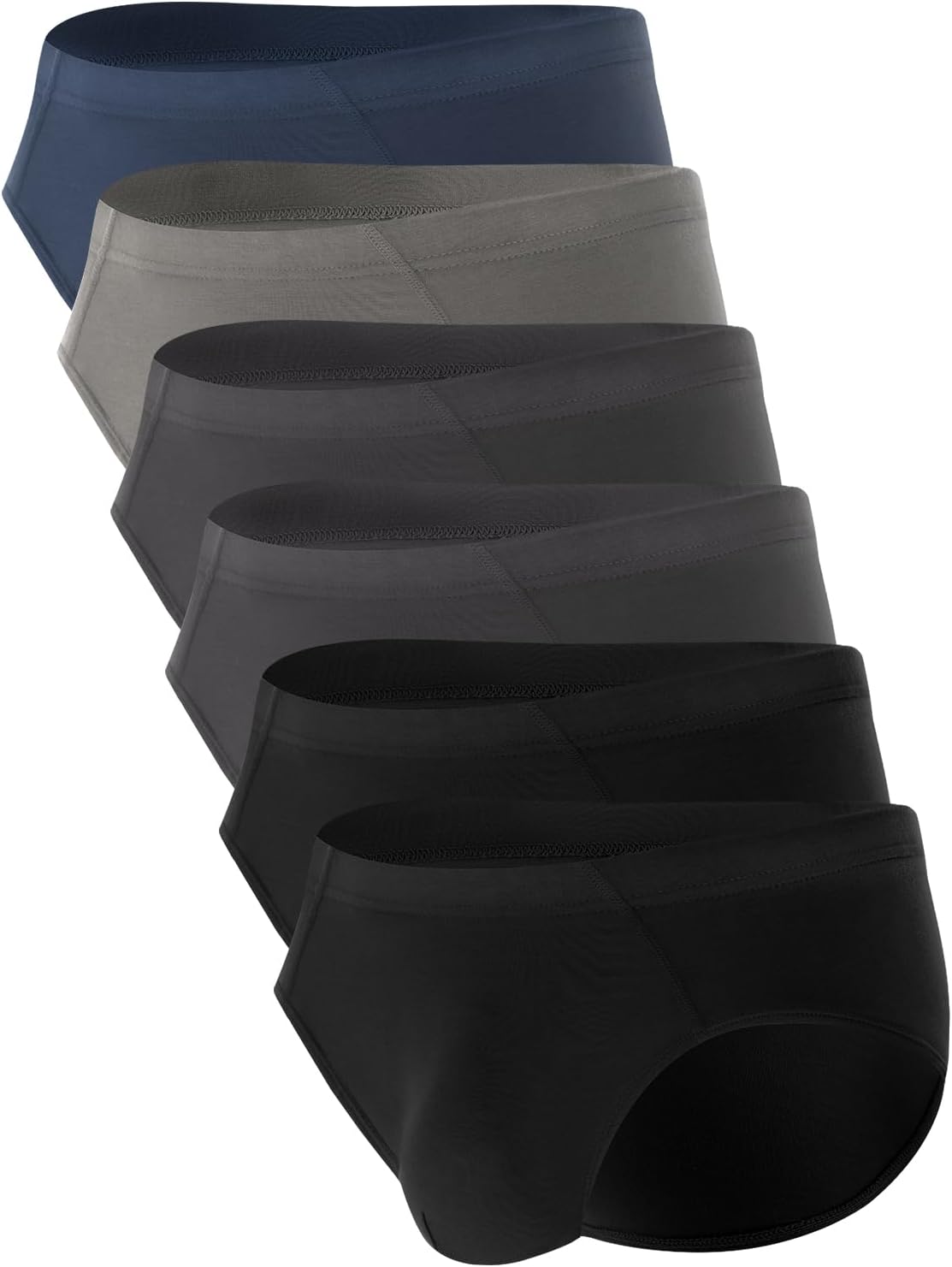 Bamboo Cool Men's Underwear Briefs with 3D Pouch Design