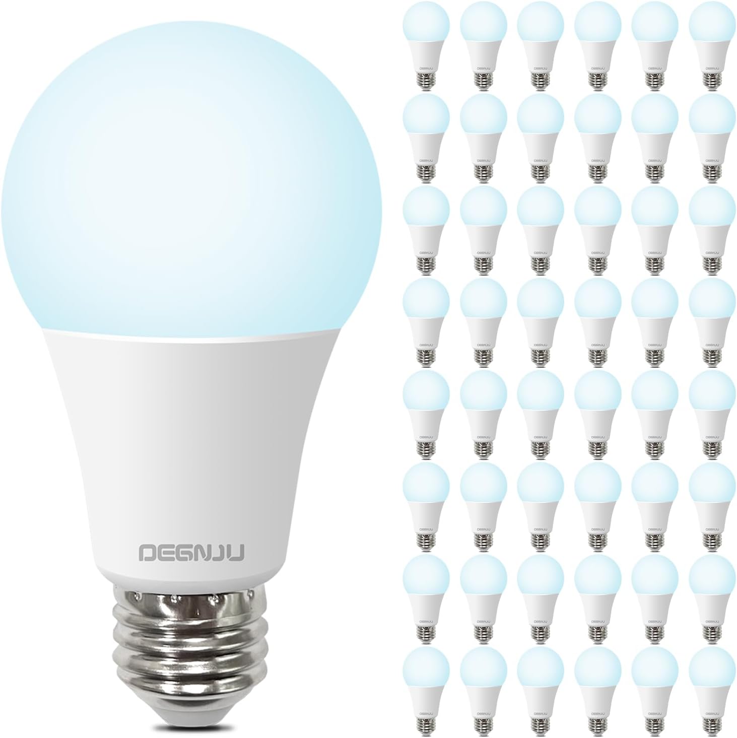 LED Light Bulbs Daylight 5000K, 100 Watt Equivalent A19 Bulbs