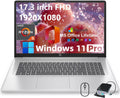 HP 17.3in FHD Laptop for Business & Students - Office Included
