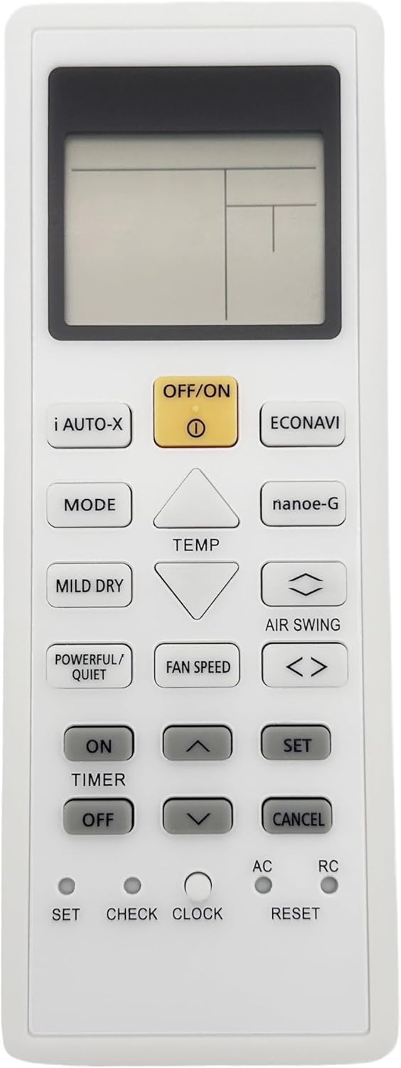 Universal Panasonic AC Remote in Celsius