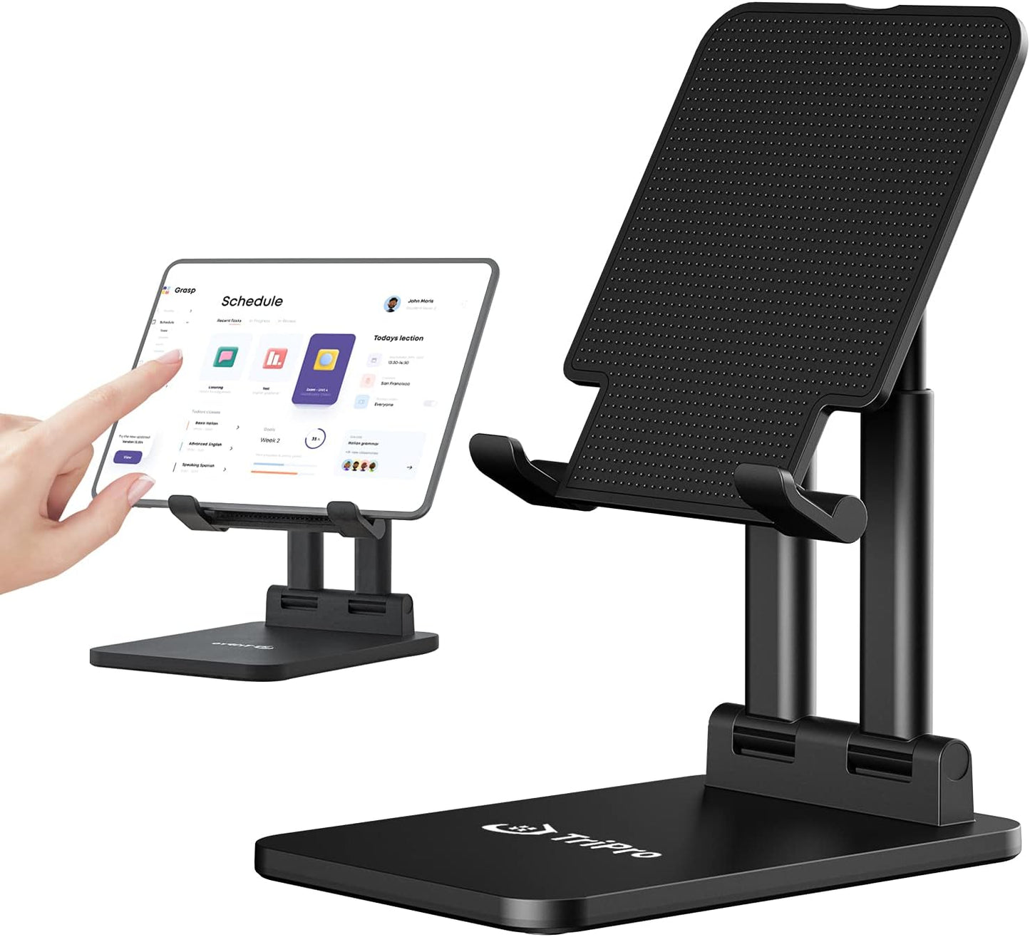 TriPro Tablet Stand - Portable & Sturdy Tablet Holder