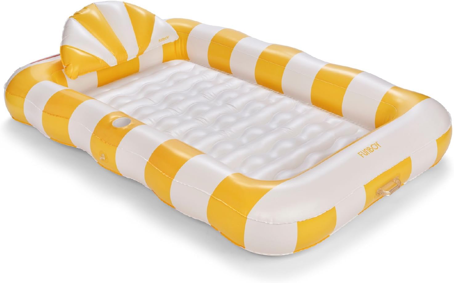 FUNBOY Tanning Pool Lounger Float - XL 72in x 48in Comfort