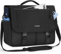 RAINSMORE Messenger Bag 15.6 in Laptop Briefcase - Durable, Roomy