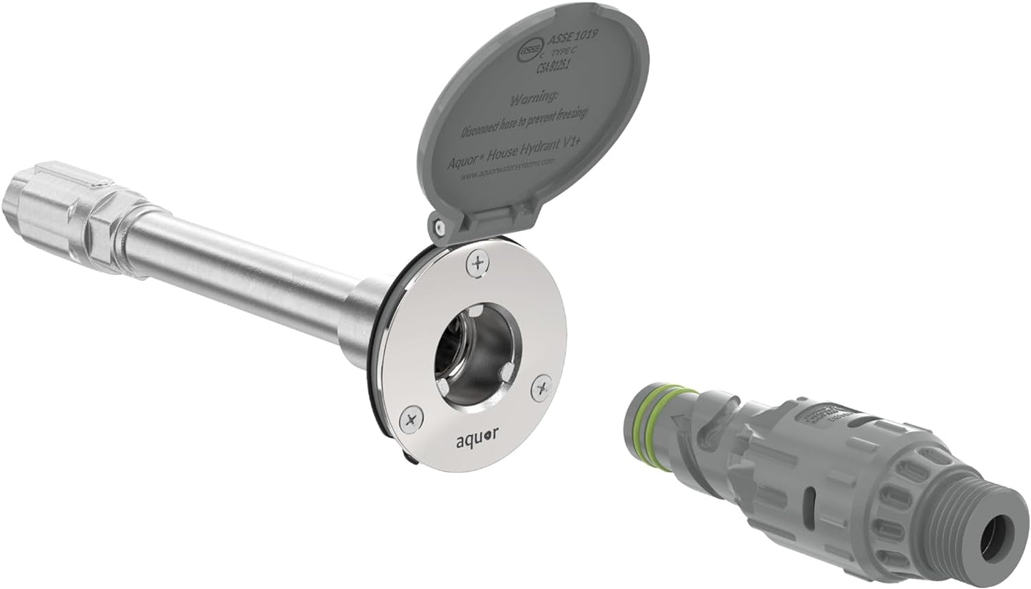 Aquor House Hydrant V1+ Frost Free Outdoor Faucet for Durability