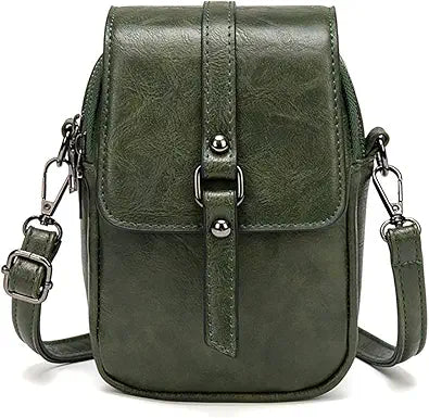Vintage Crossbody Phone Bag for Women with Stylish Tassel Design