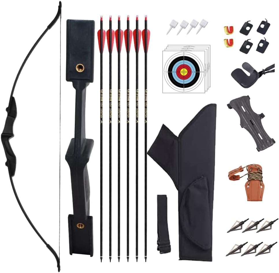 SOPOGER Archery Bow and Arrow Set for Beginners and Youth