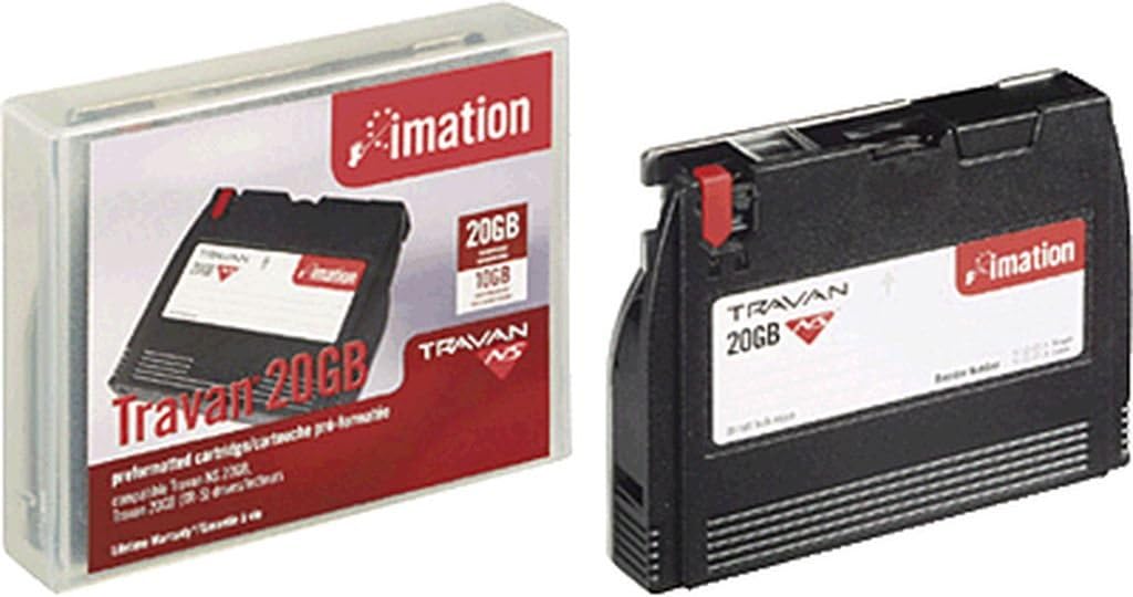 Imation 8 mm Tape Travan Data Cartridge for Reliable Storage