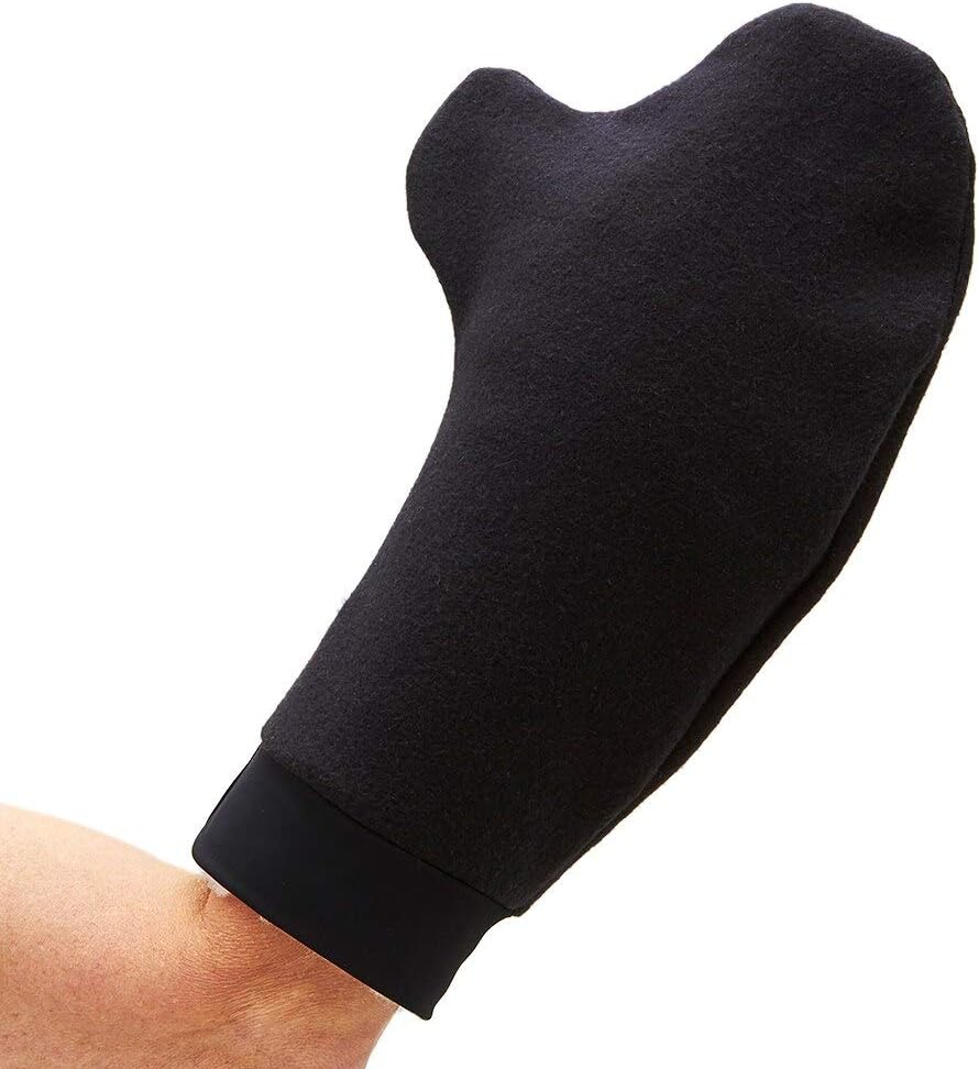 Stay Warm & Stylish with Designer Fleece Hand Cast Cover - Black, Large - Made in USA
