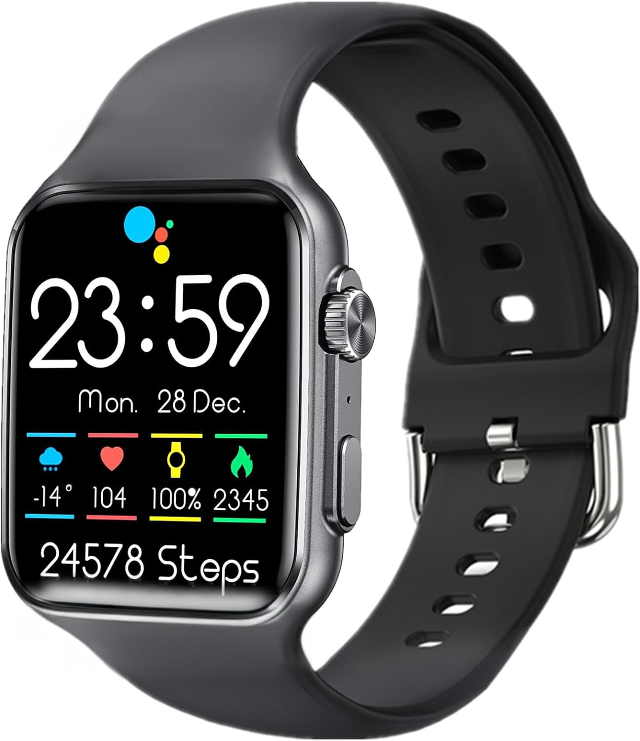 Hyglewy Smartwatch - Health & Connectivity in 1!