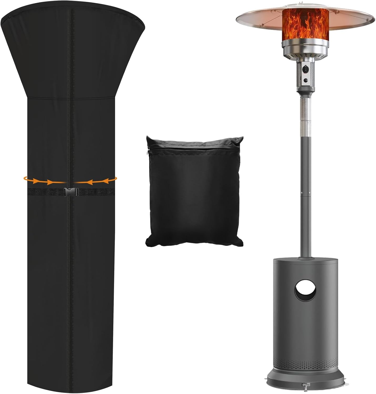 Luxiv Waterproof Patio Heater Cover - 89x33in