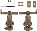 Tactical Helmet ARC Rail Adapter Headphones Holder - Compact Fit