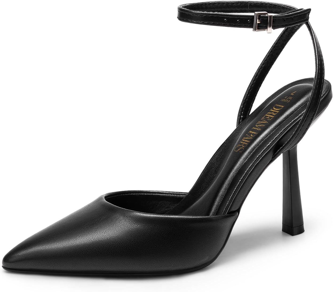 DREAM PAIRS High Heels for Women with Chic Ankle Strap Design