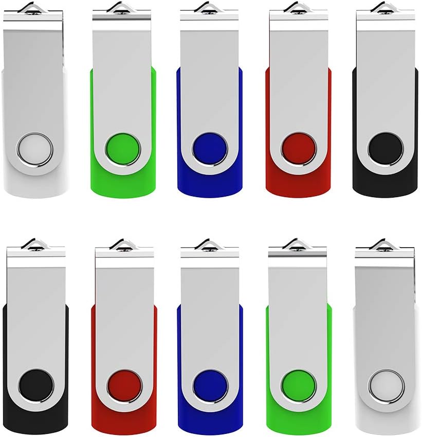 KEXIN 50 Pack 16GB Flash Drive for Easy Data Storage