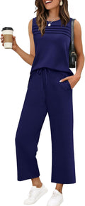 Two Piece Sets for Women Summer Outfits Matching Lounge Sets