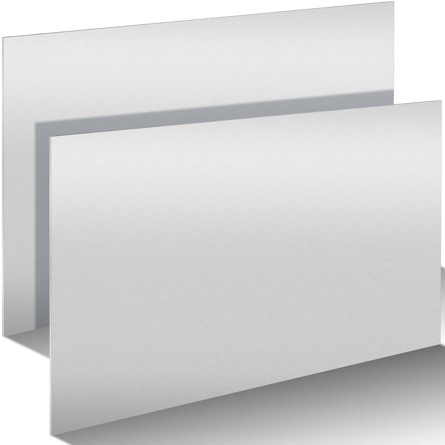2 Pack 5052 Aluminum Sheet Metal for Crafting and DIY Projects