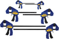 QUICK-GRIP One-Handed Bar Clamps 6-Pack - Mini Clamps for Tight Spaces