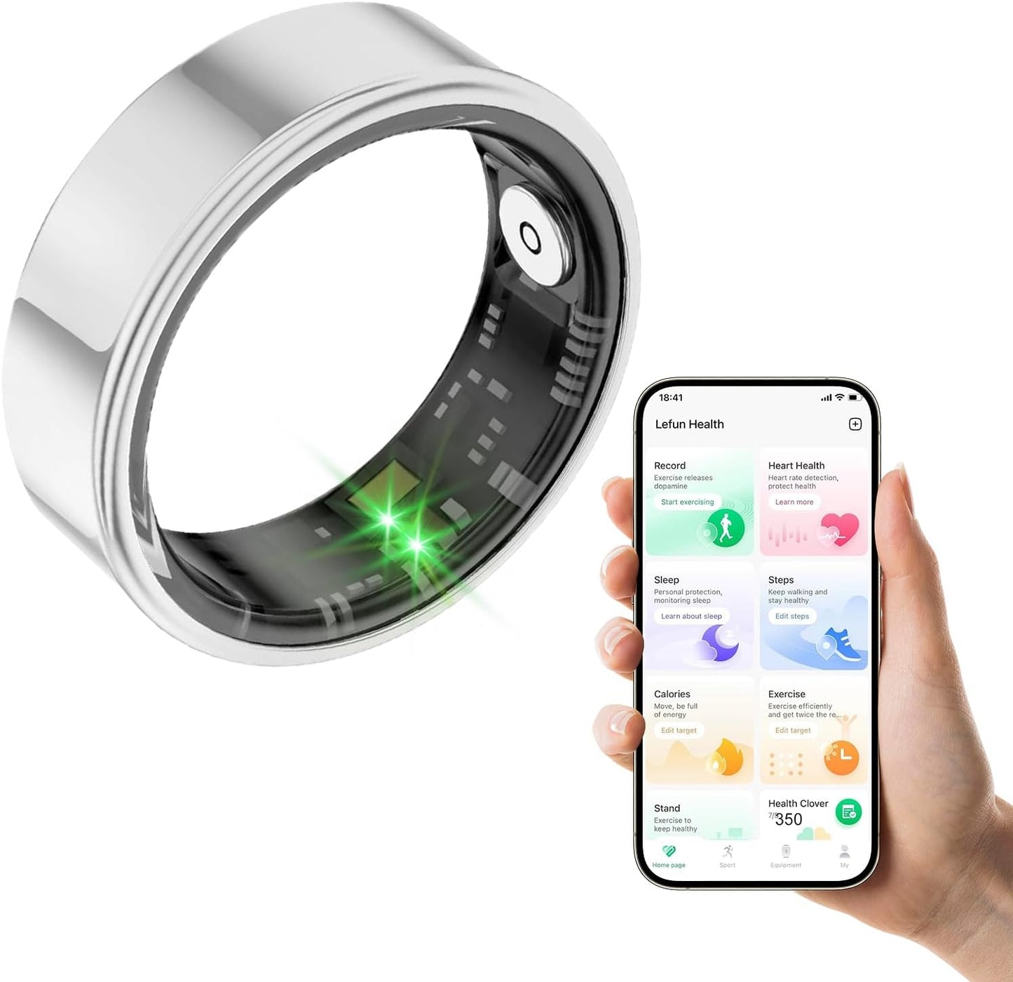 MERNEUO Smart Ring: 24/7 Health Monitor