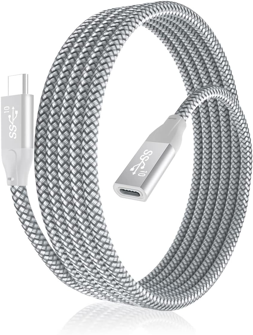 Basesailor USB C Extender Cord - Fast Data Transfer
