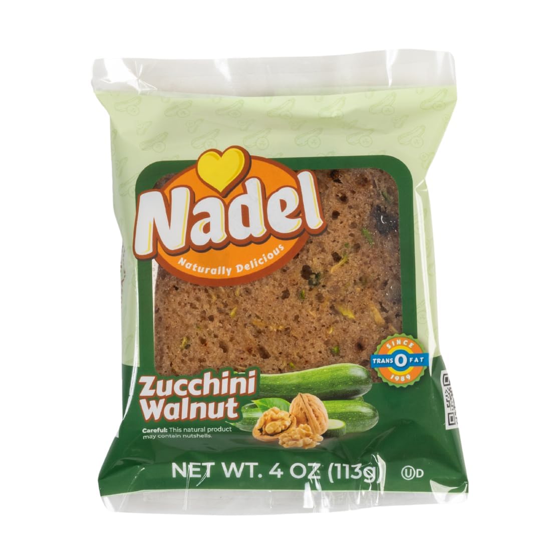 Nadel Naturally Delicious Zucchini Cake Slices for Snacks