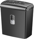 8-Sheet Micro-Cut Paper Shredder P4 High Security - Compact Home Use