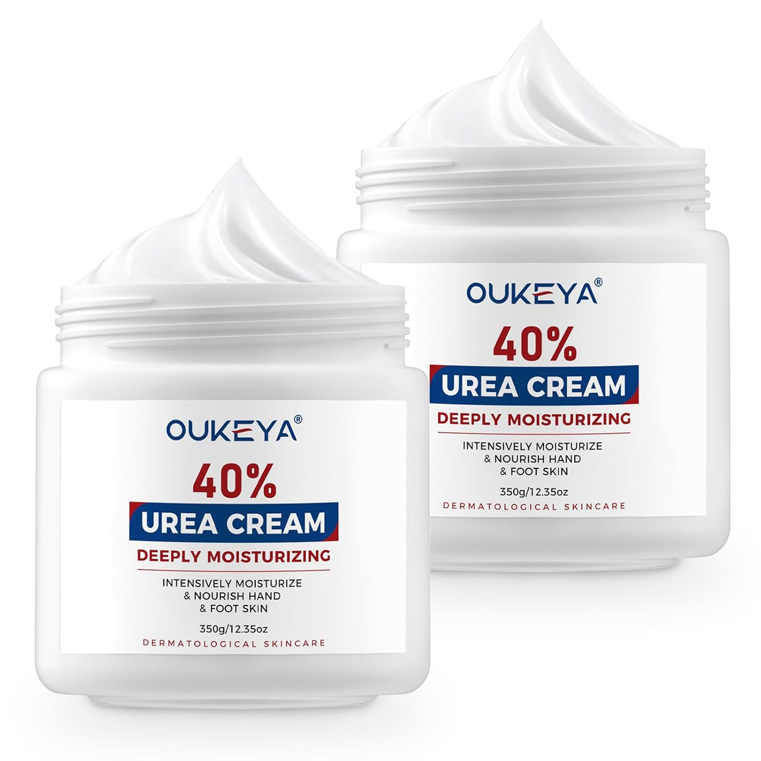 OUKEYA Urea Cream 40 Percent for Dry Cracked Skin Relief