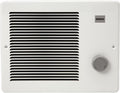 Broan-NuTone White Wall Heater: Adjustable Thermostat, 750/1500W