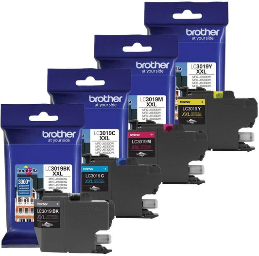 Brother LC3019 Super High Yield Ink Cartridge Set for Quality Prints