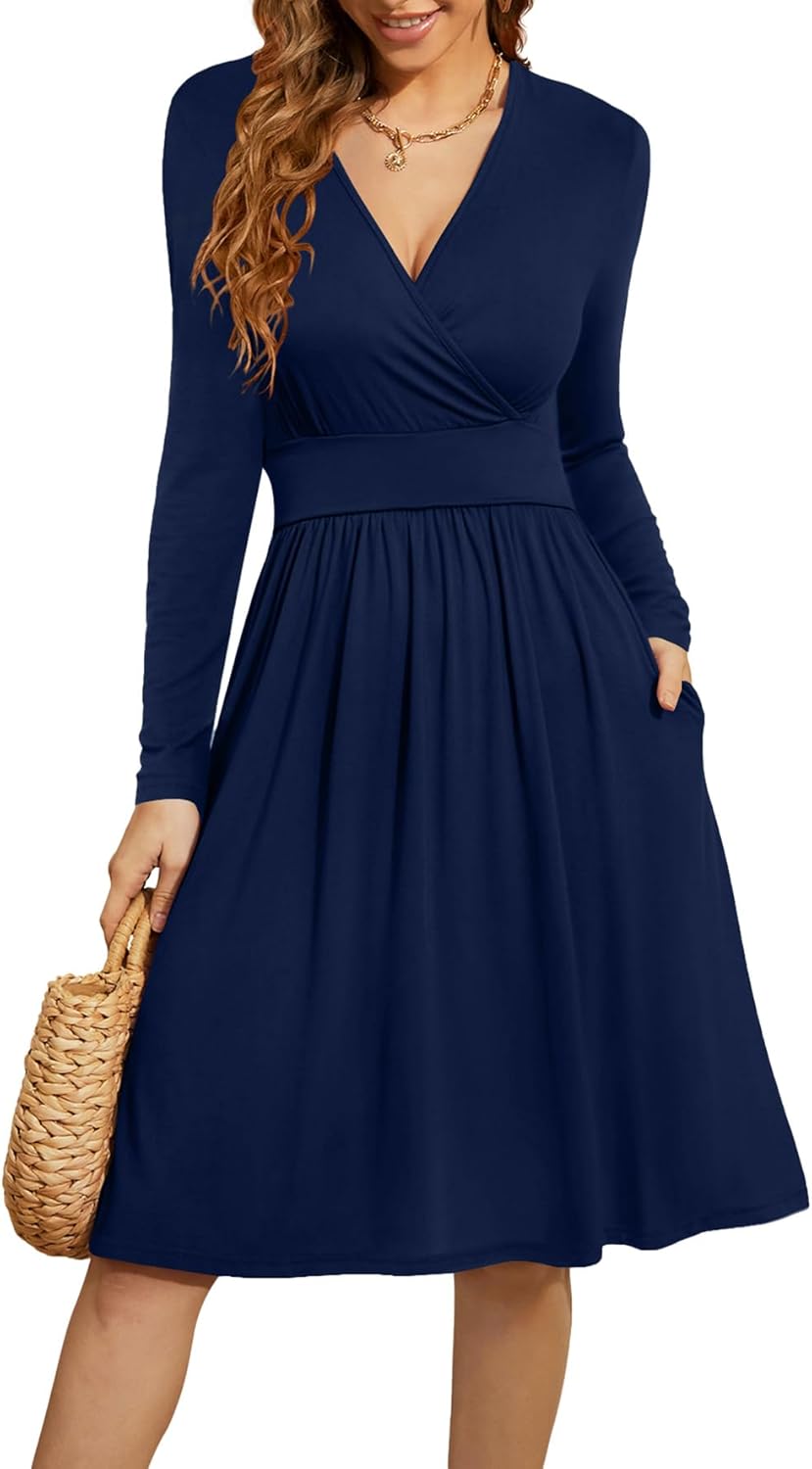 WEACZZY Women's Summer Short Sleeve Casual Floral Party Dress