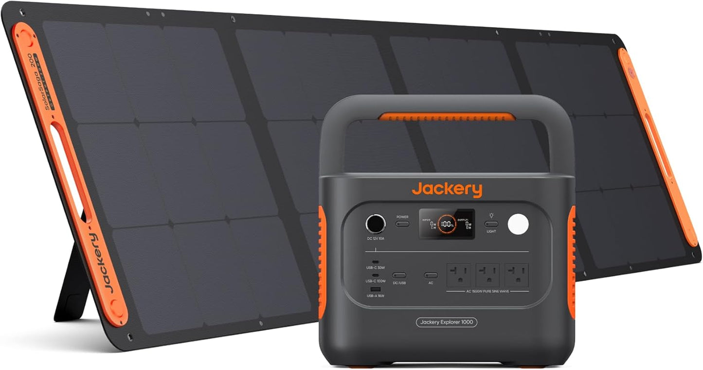 Jackery Solar Generator 1000 v2: Fast Charge Power