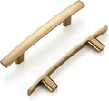 Ravinte 20 Pack Champagne Bronze Cabinet Handles - Curved 5-3/16 in