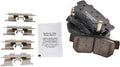 TRQ Rear Posi Ceramic Brake Pad Kit Set for Hyundai and Kia - Direct