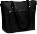 S-ZONE Vintage Genuine Leather Shoulder Bag - Large Work Tote