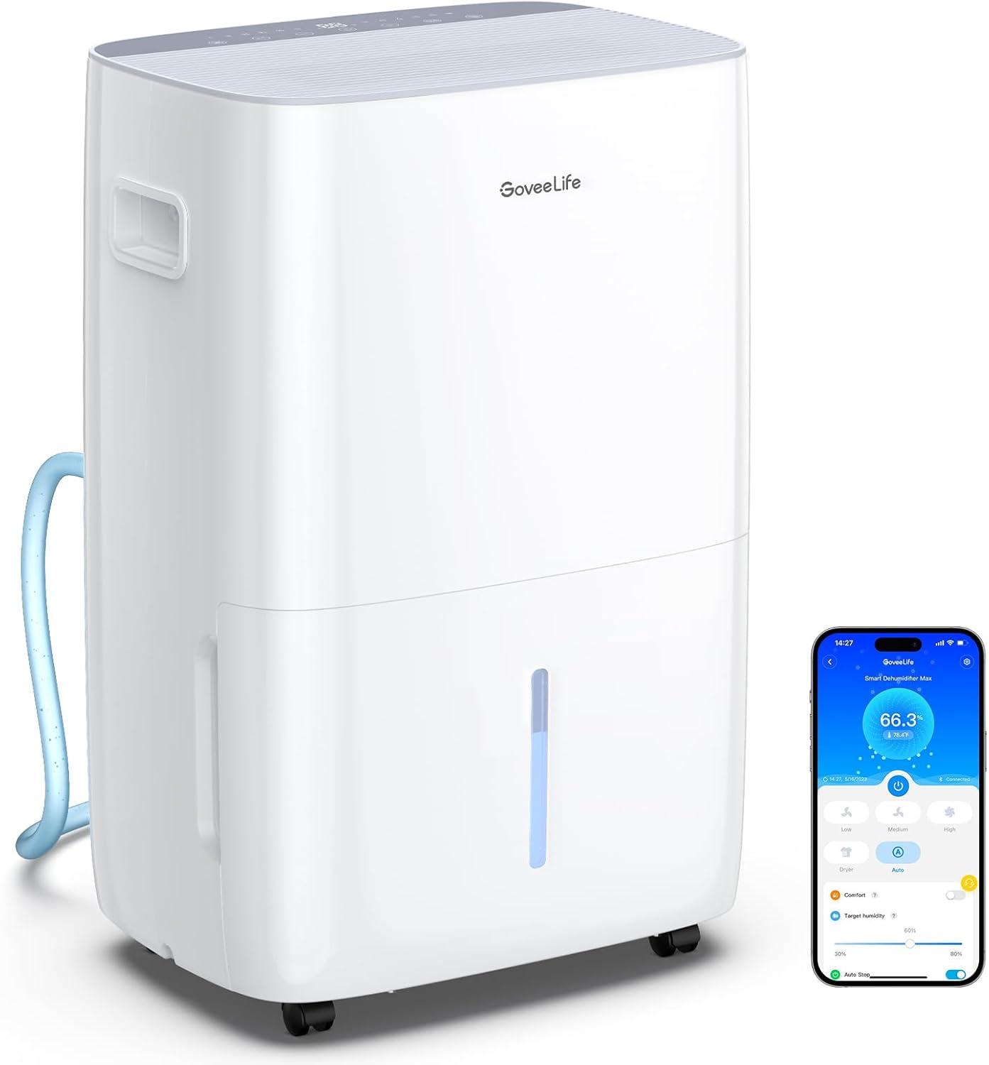 GoveeLife Dehumidifier for Home with Smart Auto Control Features