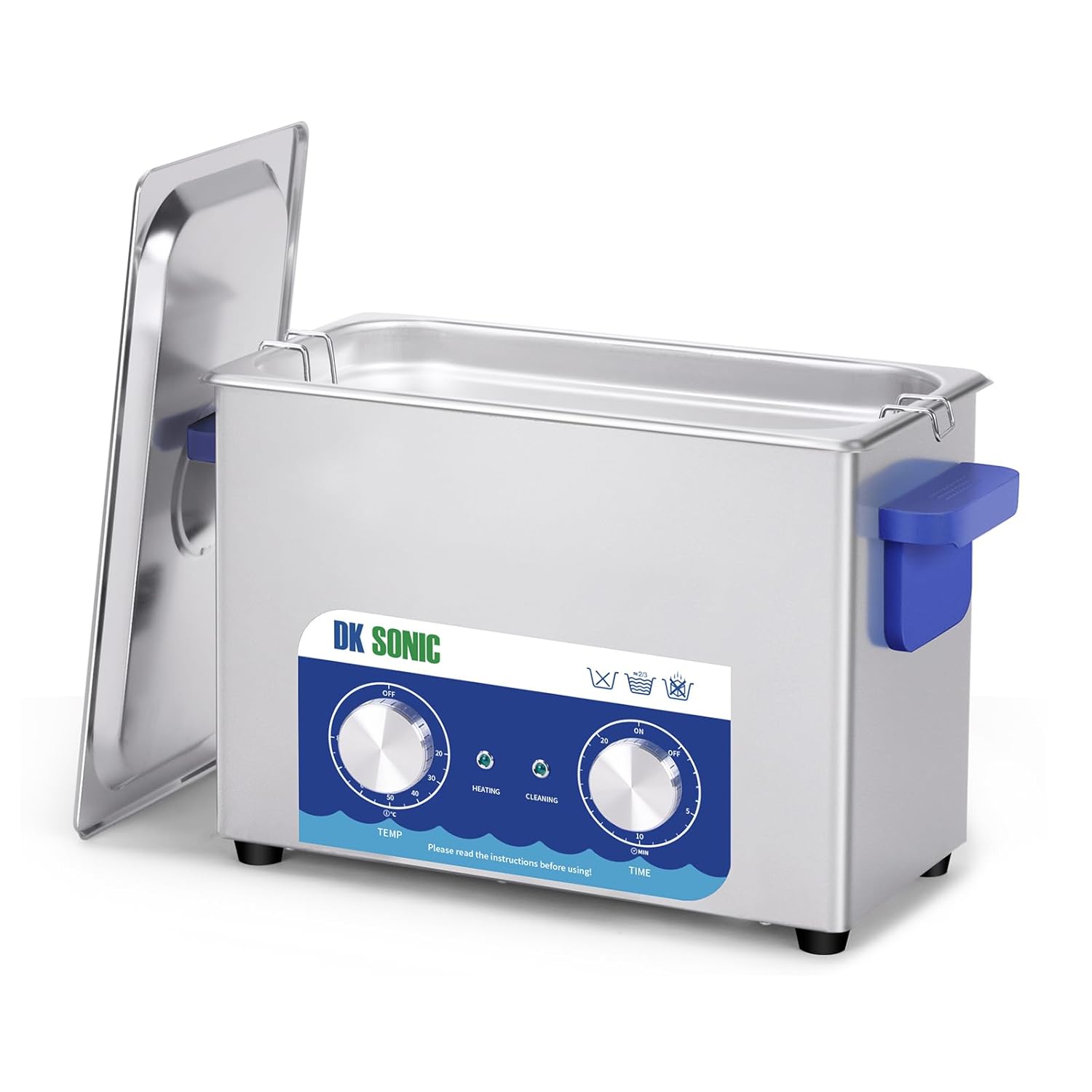 DK SONIC Ultrasonic Cleaner for Jewelry, Eyeglasses, and Coins