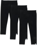 Organic Cotton 3-Pack Baby Girls Leggings - Soft Everyday Wear