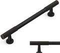 Amerdeco Oil Rubbed Bronze Cabinet Pulls 6.3 in Hole Centers - Pack