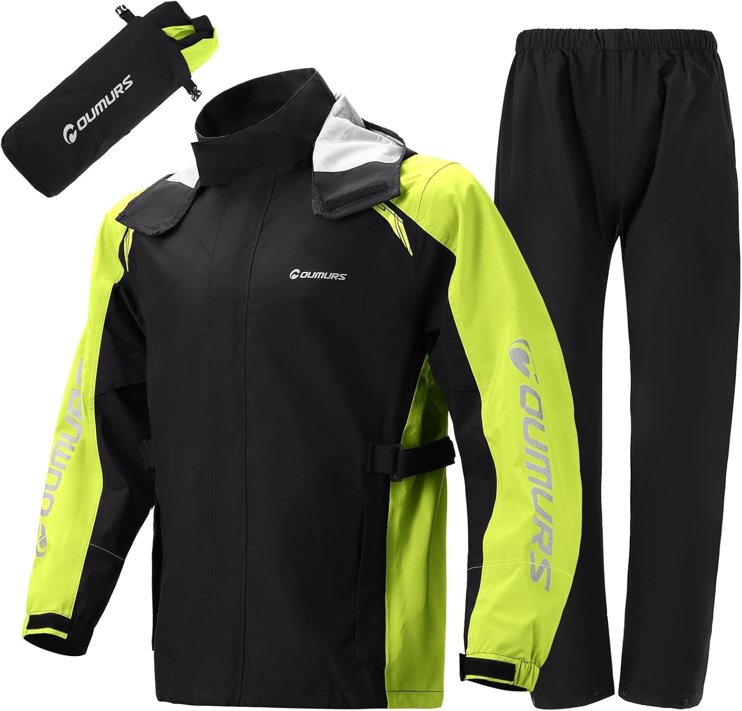 Motorcycle Rain Suit for Men & Women - Waterproof Gear for All