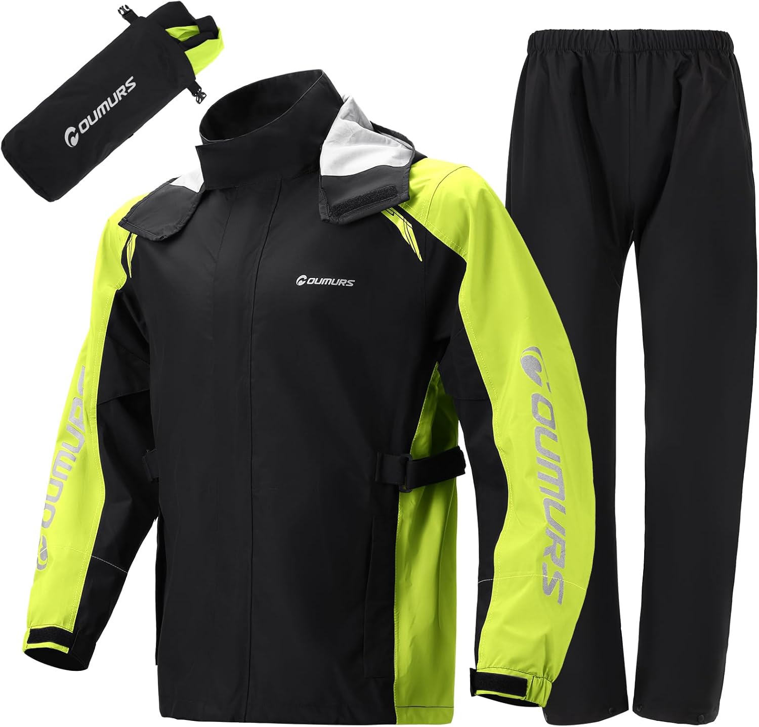 Motorcycle Rain Suit for Men & Women - Waterproof Gear for All