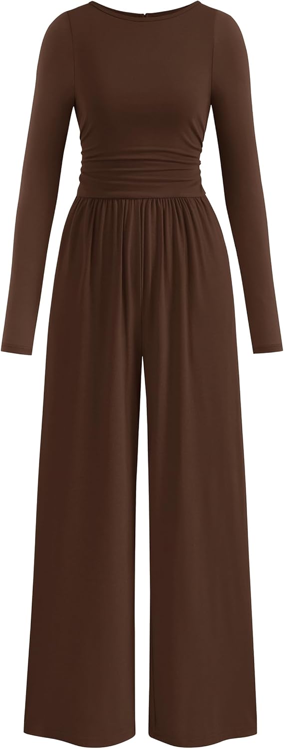 Stylish One Piece Jumpsuits for Women - Dressy Casual Fall Look