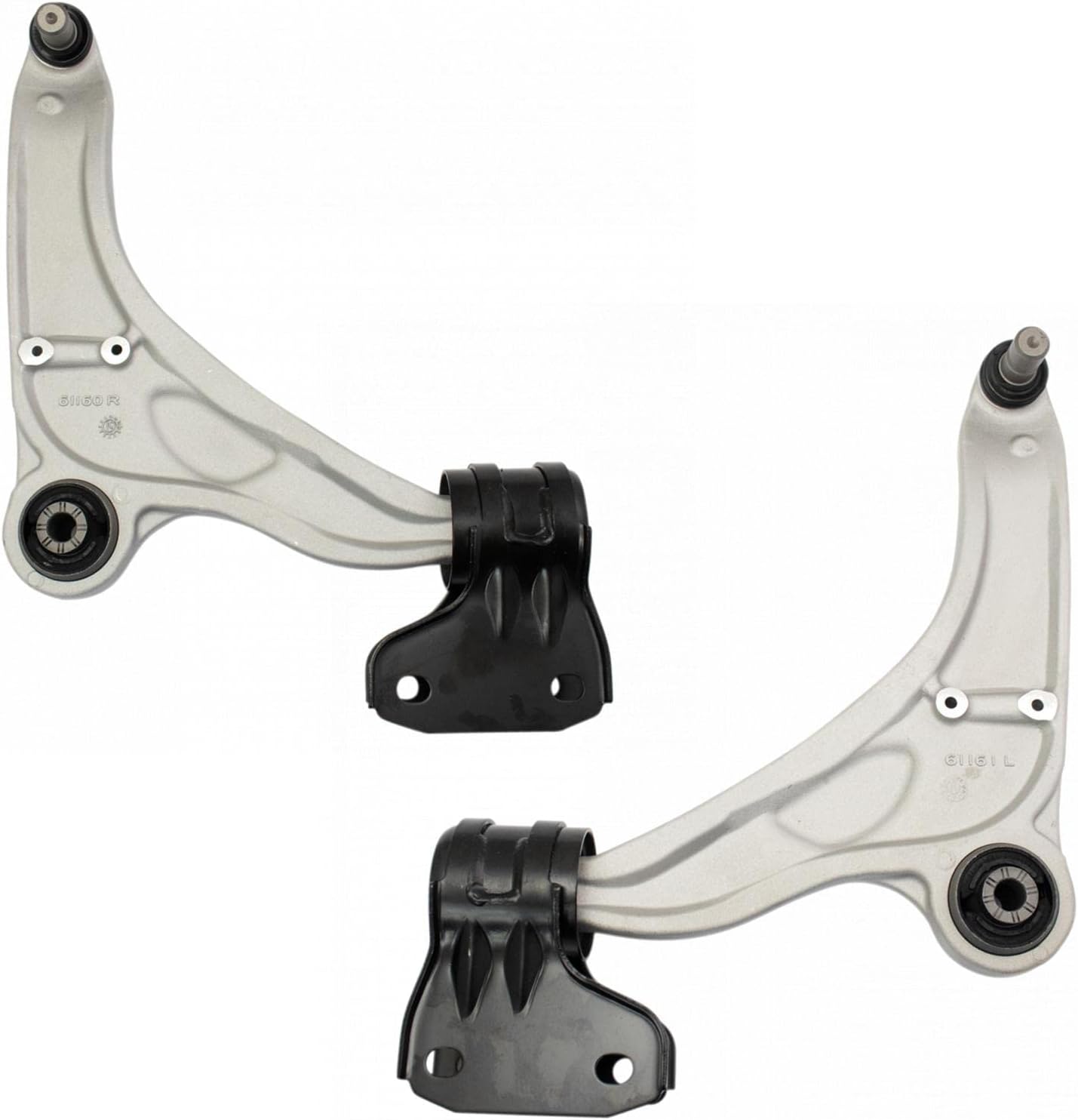 TRQ Front Lower Control Arm Set for 2015-2022 Ford Edge