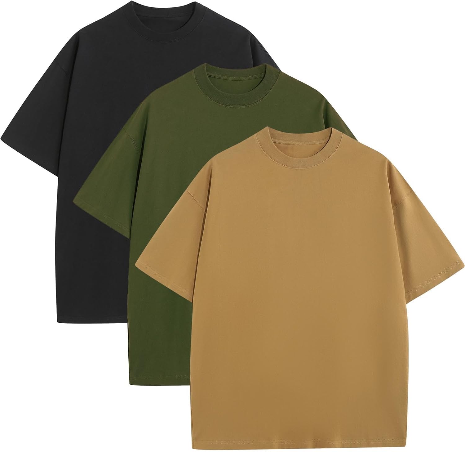 Mens Oversized T-Shirts for Streetwear and Gym Workouts