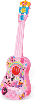 Minnie Mouse Kids Guitar 21.5 in Pink Music Set - Learning Guitar