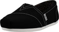 Women's BOBS Plush-Peace & Love Canvas Slip-On Flats - Memory Foam