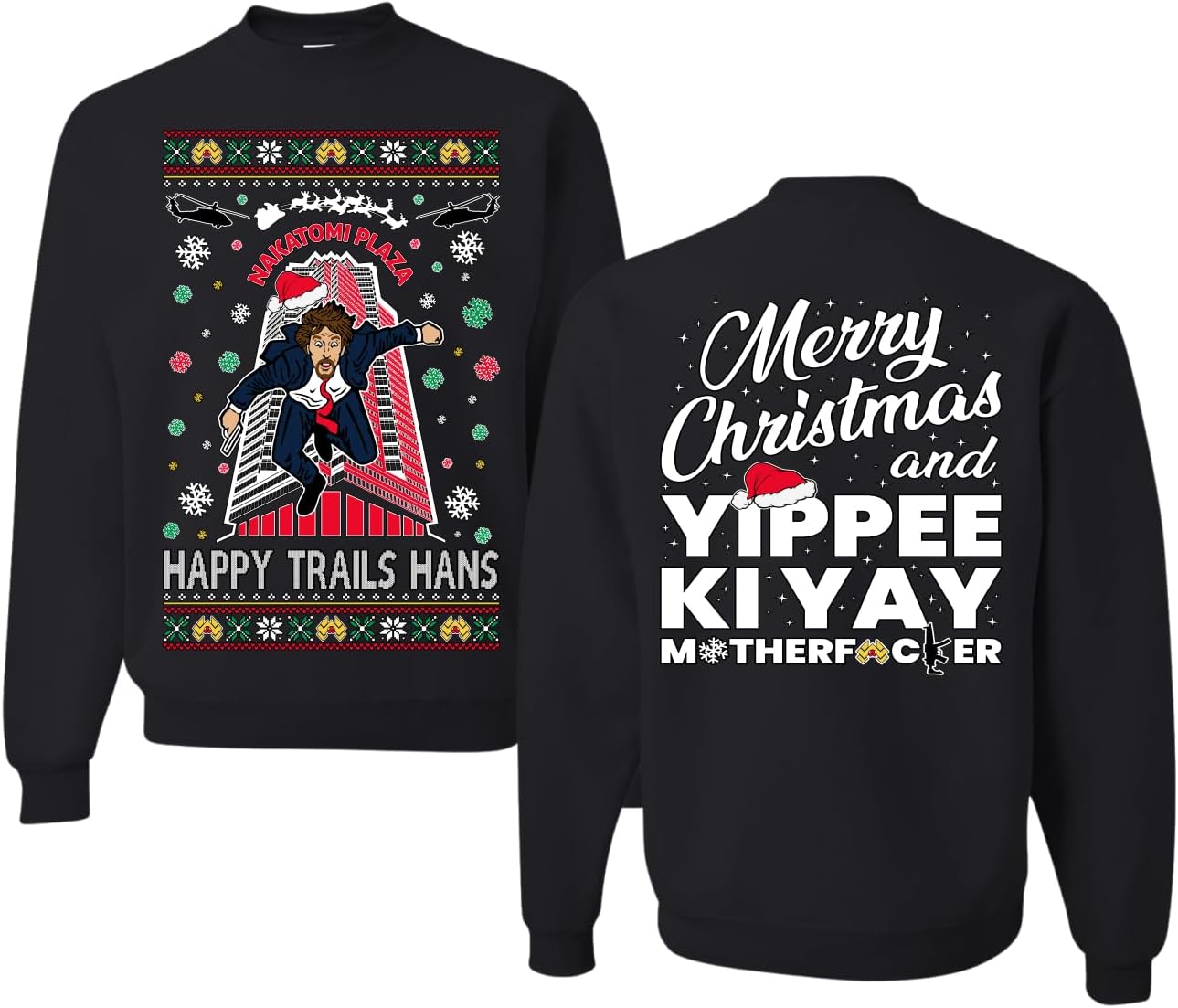 Nakatomi Plaza Christmas Party Ugly Sweater for Everyone