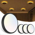 7 Inch LED Ceiling Light with Night Light - 4 Pack Selectable Color