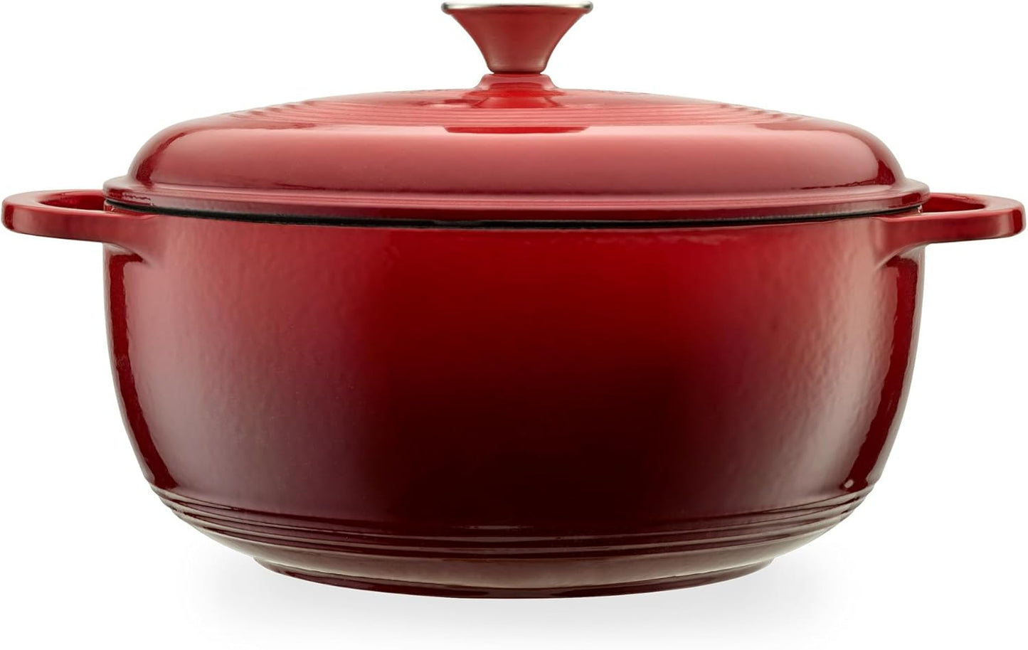 Mercer Culinary Enameled Cast Iron Round Dutch Oven for Cooking