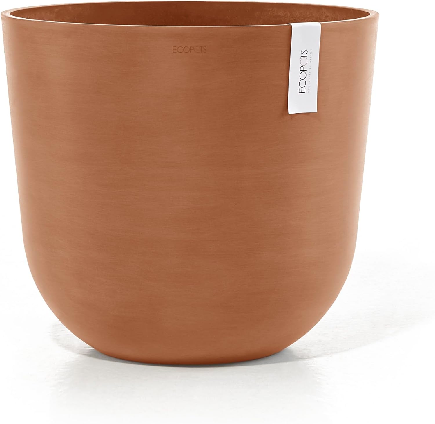 Ecopots Oslo Durable Modern Round Indoor/Outdoor Flower Pot