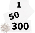 Azarxis Running Bib Competitor Numbers with Safety Pins - Durable