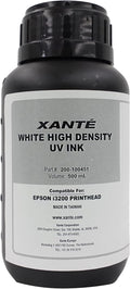 Xante Vivid UV Ink White 500ml for X-Series Printers - Durable UV