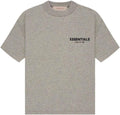 Essentials Fear of God Kids T-Shirt Stretch Dark Oatmeal - Soft